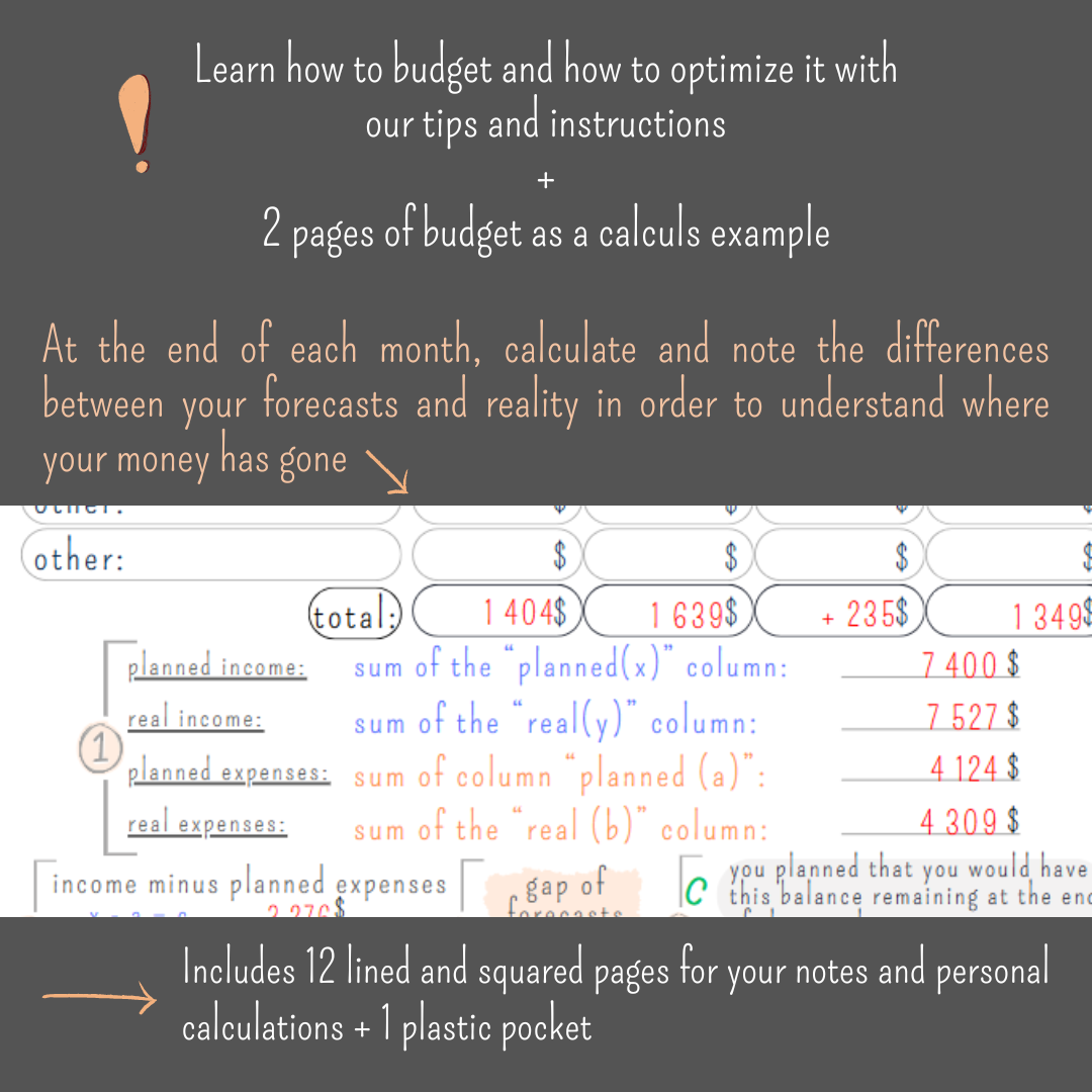 Planificateur de budget mensuel – Suivi budgétaire visuel (inclus : format Excel automatisé + version PDF imprimable)