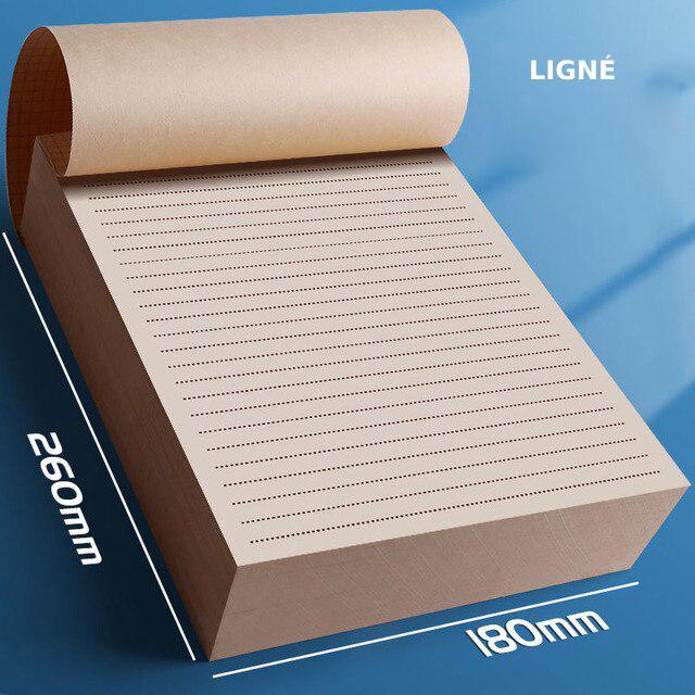 Tablette de papier brouillon