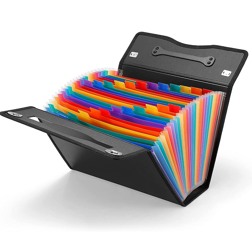 Organizer with 24 expandable pockets