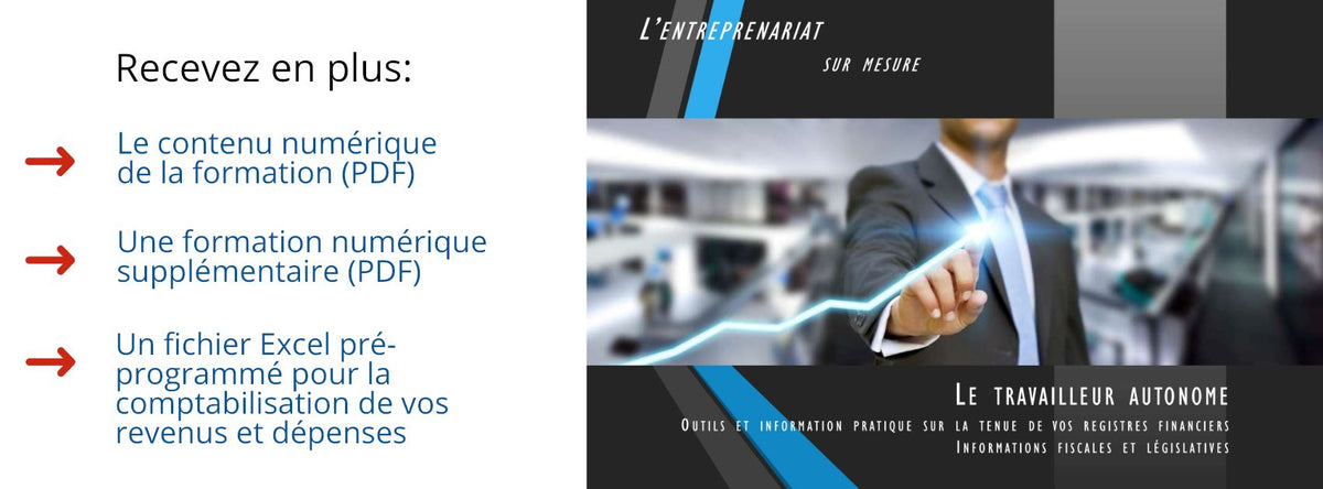 Formation en ligne - J&#39;entreprends!